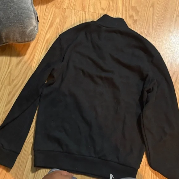 U.S. Polo Assn. Black Zip-Up Sweater - Picture 3 of 3